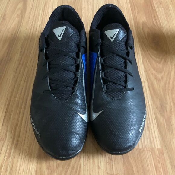NIKE Phantom VSN Phantom Vision Black Blue A03225-004 Soccer - Picture 2 of 8